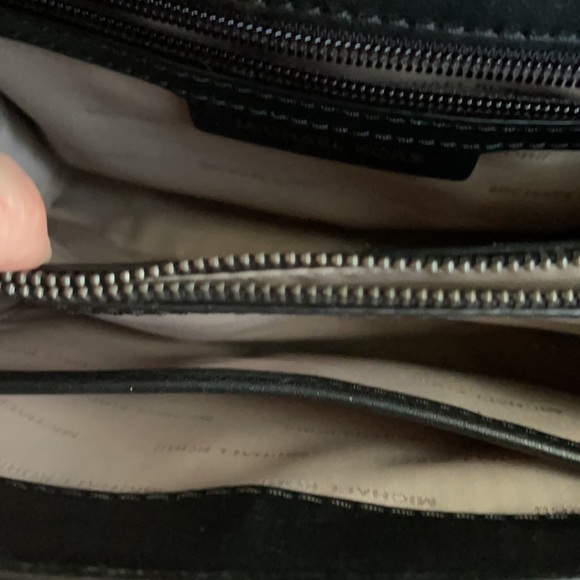 Michael Kors Black with silver accents Whitney bag. Only used one time. - Picture 9 of 9